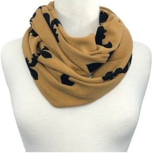 Fleur De Lis Infinity Scarf